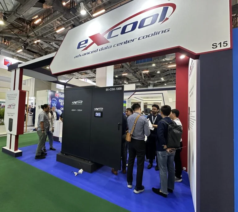 Excool Showcases the Excool CDU (Coolant Distribution Unit) at DCW Asia